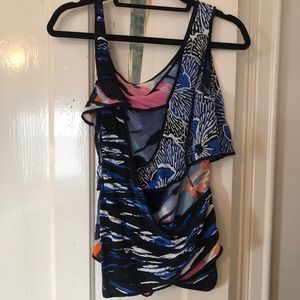 BCBG Abstract Blouse